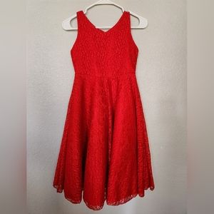 Red lace dress (8)